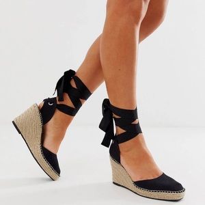 Jaylen espadrille wedges Sz6